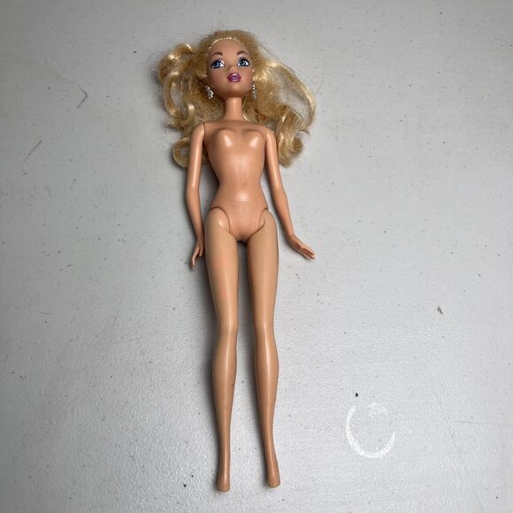 Barbie My Scene Wave 1 First Edition Mattel 2002 Nude Earrings - Picture 5 of 16